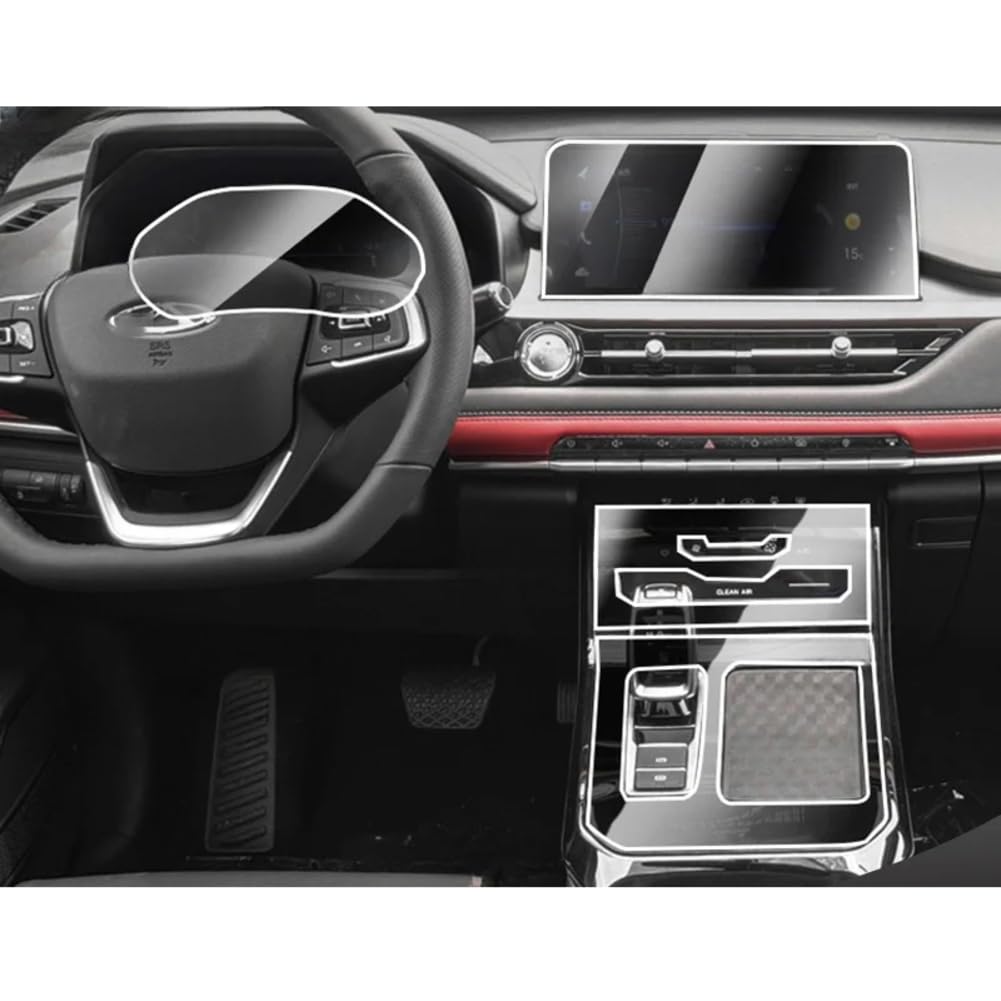 Für Chery TIGGO 5X Pro Hybrid 2023 Getriebe Panel Navigation Bildschirm Automotive Interior TPU Schutz Film Anti-Scratch von TDLROKRL