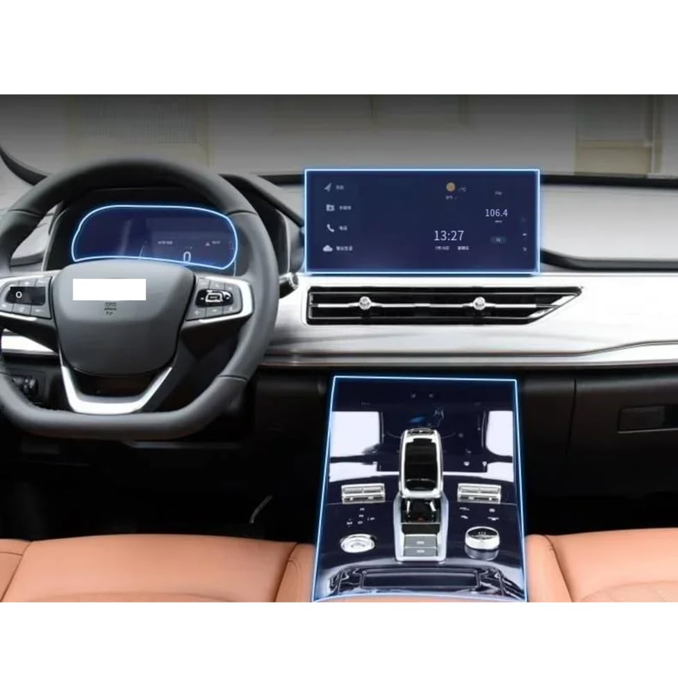 Für Mazda 3 Exela 2020 2021 Zentrale Steuerung Navigation Instrument Bildschirm TPU Innen Schutz Film Auto Zubehör von TDLROKRL