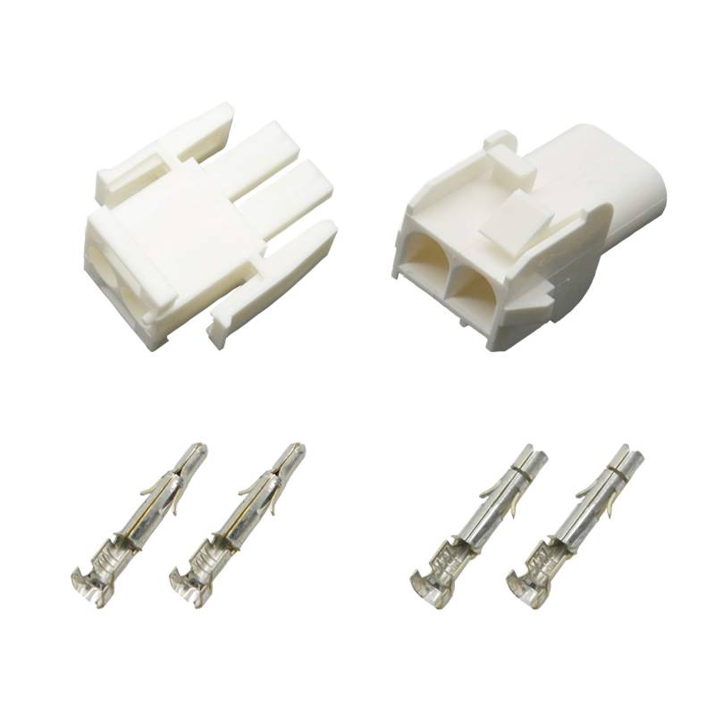 Stecker Set Steckverbinder Universal Mate N Lok 2-polig incl. Kontakten von TE