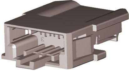 TE Connectivity AMP MCP 2.8 Automotive, Kfz-Steckverbinder, Stecker, 3-polig, Grau / 1-reihig, Ø2.8mm von TE