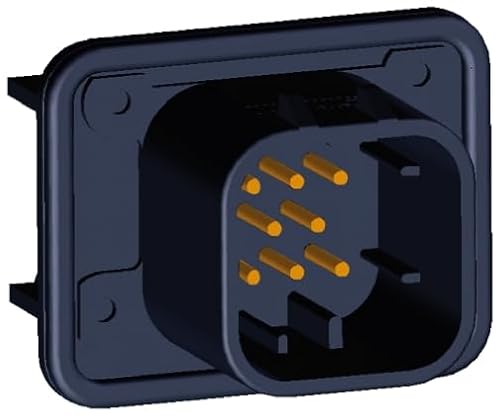 TE Connectivity AMPSEAL Automotive, Kfz-Steckverbinder, Leiterplattensteckverbinder, Stecker, 8-polig, Schwarz / von TE