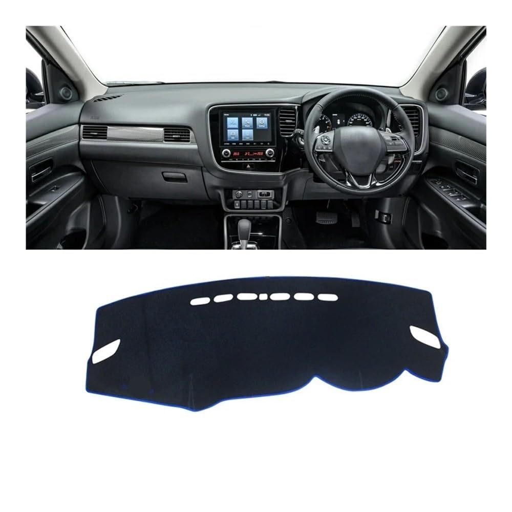 Auto Dashboard Abdeckung Instrument Panel Teppiche Für Mitsubishi Für Outlander 3 2013 2014 2015 2016 2017 2018 2019 2020 Dash Matte Teppich von TEAKEA