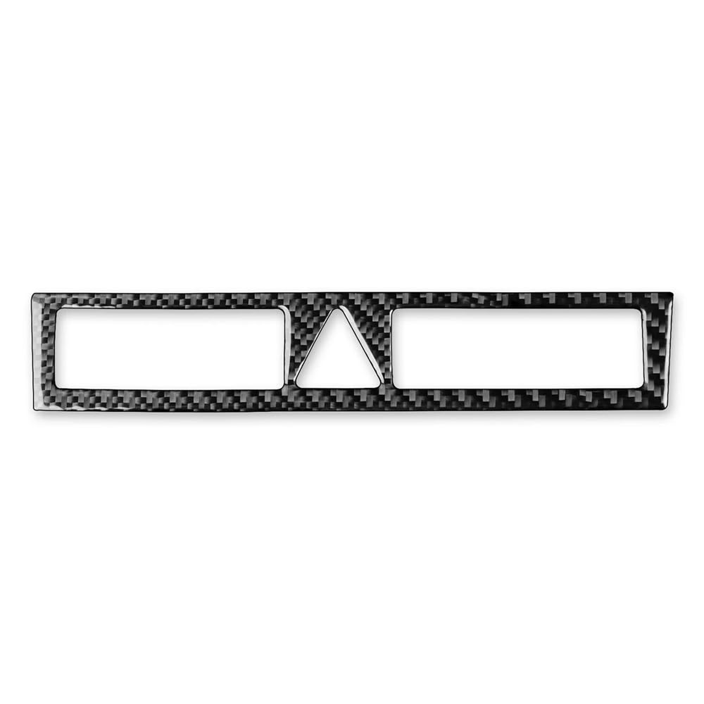 Carbon Fiber Decal Trim passt Für A3 S3 8P 2006 2007 Innen Accessoire Carbon Fiber Auto Schalter Panel Abdeckung Trim Aufkleber Interieur Zubehör von TEAKEA