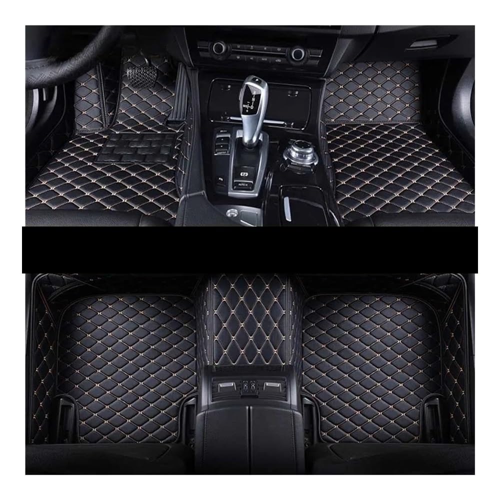 Gummimatten Auto Fussmatte Für RAV4 2013 2014 2015 2016 2017 2018 2019 Custom Car Fußmatten Auto Teppiche Fuß Coche Zubehör Auto Matten Set Allwetter Auto FußMatten von TEAKEA