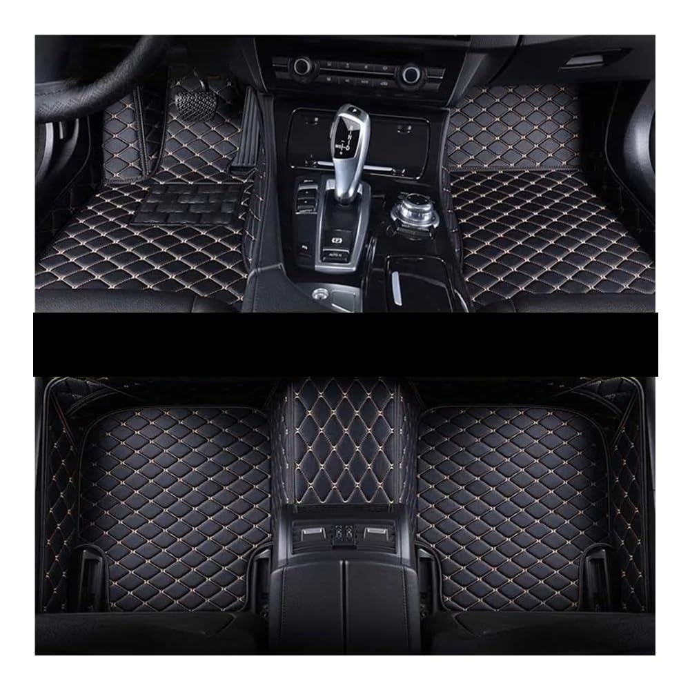 Gummimatten Auto Fussmatte Für XTrail 2014 2015 2016 Custom Auto Fußmatten Auto Teppiche Fuß Coche Zubehör Alle Wetter Autos Matten Allwetter Auto FußMatten von TEAKEA