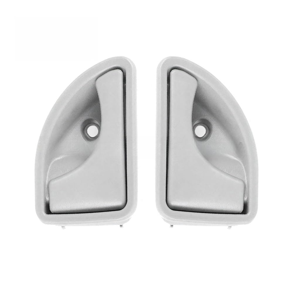 Links rechts innen Türgriffe Für Kangoo 1997-2003 Für Twingo 8200247802 82002478 1 Paar Auto Innen Tür Griff Vorne Links Rechts Knopf(Gray A Pair) von TEAKEA