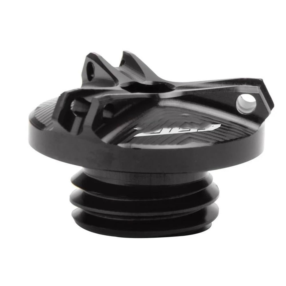 TEAKEA Deckel Bremsflüssigkeitsbehälter Motorrad Für CBR650R 2019-2022 Motorrad Tankdeckel Vorderradbremsflüssigkeitsbehälter Abdeckung Einfülldeckel(Oil Filler Cap-Black) von TEAKEA