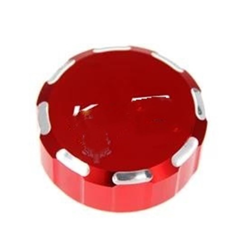 TEAKEA Deckel Bremsflüssigkeitsbehälter Motorrad Für K1200 R Für Sport 2005-2008 2006 2007 Motorrad Vorderradbremszylinder Flüssigkeitsbehälterdeckel(Red) von TEAKEA