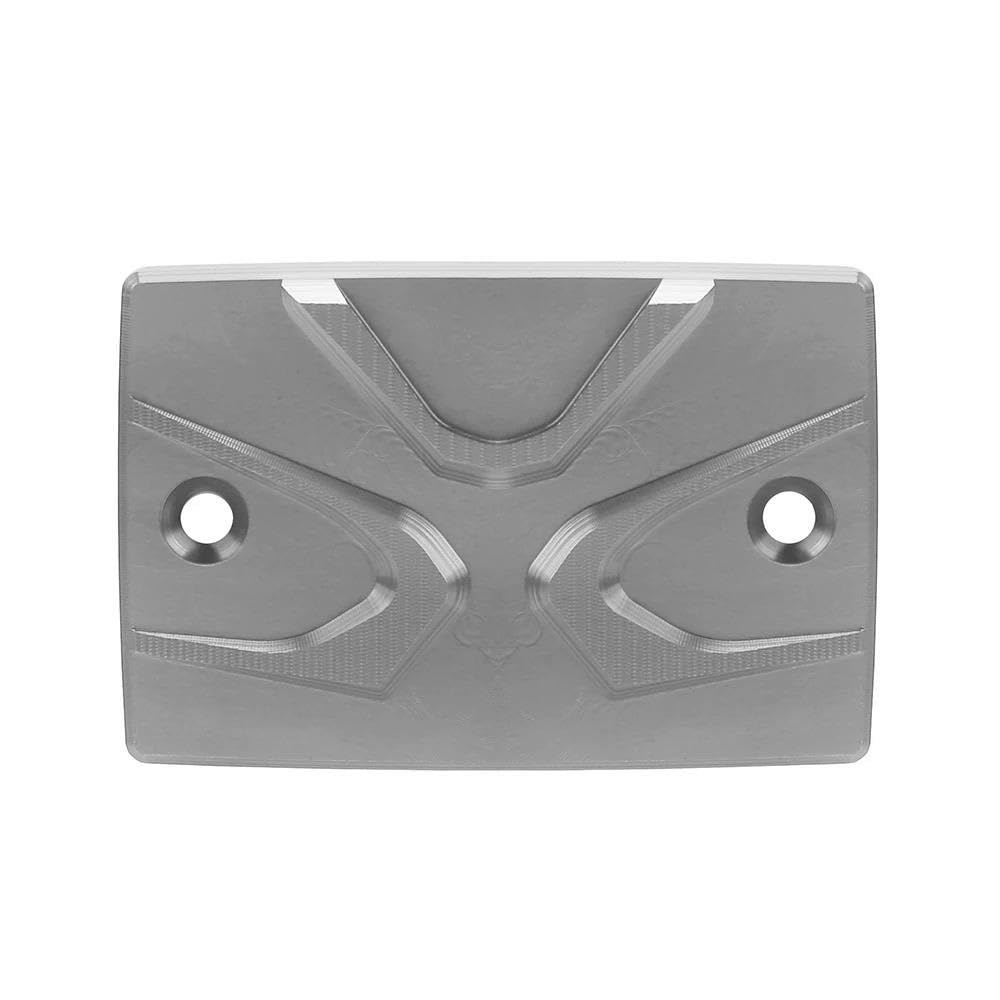 TEAKEA Deckel Bremsflüssigkeitsbehälter Motorrad Für MT07 2014-2022 Motorrad Vorderradbremsflüssigkeitsbehälter Abdeckkappe Motorrad Bremsflüssigkeitskappe Zubehör(Grey) von TEAKEA