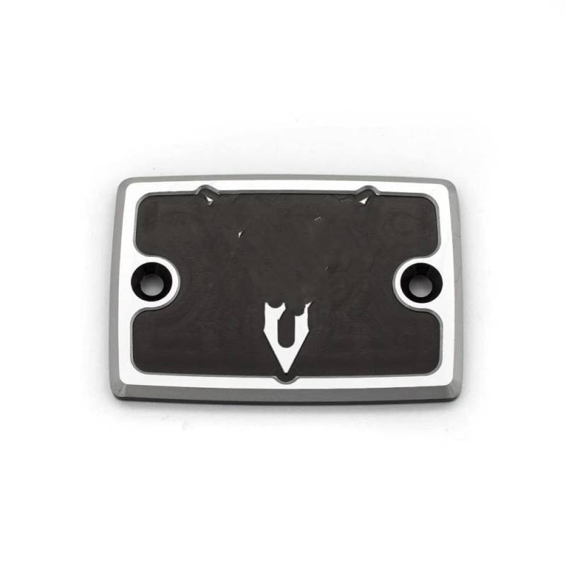 TEAKEA Deckel Bremsflüssigkeitsbehälter Motorrad Für MT07 Für MT09 Für MT10 Motorrad Brems Zylinder Kappe Vorne Flüssigkeit Reservoir Abdeckung Kappe(White) von TEAKEA