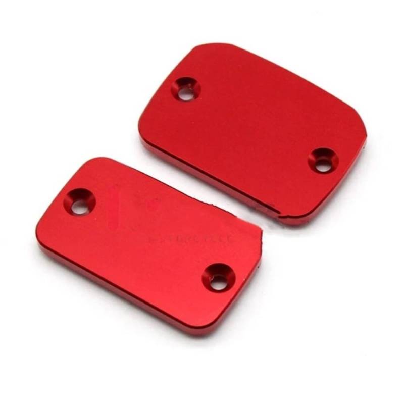 TEAKEA Deckel Bremsflüssigkeitsbehälter Motorrad Für Monster 400 Für Monster 620 2003-2007 Vorne Bremse Kupplung Reservoir Abdeckung Motorrad Zubehör Öl Flüssigkeit Kappe(Red) von TEAKEA