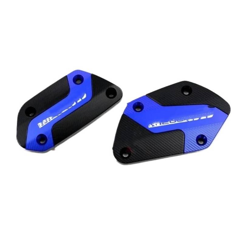 TEAKEA Deckel Bremsflüssigkeitsbehälter Motorrad Für R1250GS Für Abenteuer Motorrad Vorne Kupplung Bremsflüssigkeit Reservoir Kappen Öl Tank Abdeckung Motorrad Brems Flüssigkeit Kappe(Blue) von TEAKEA