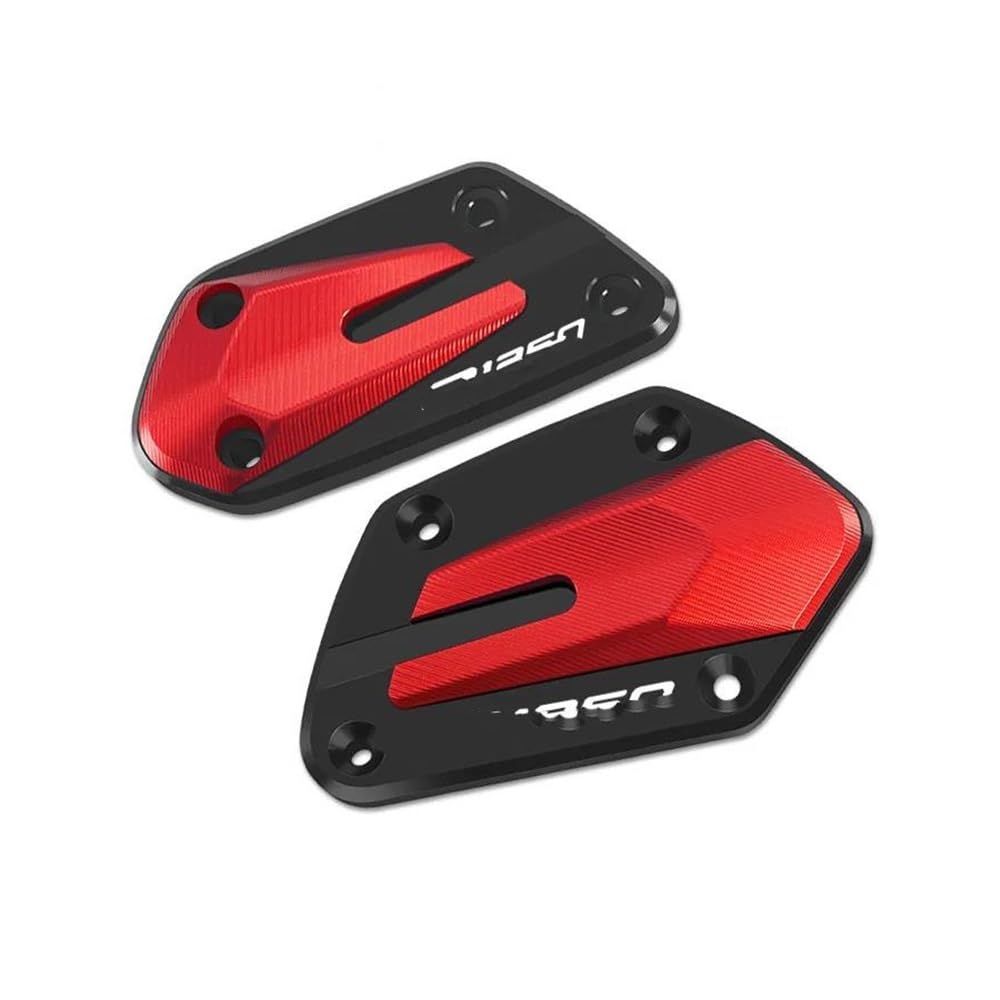 TEAKEA Deckel Bremsflüssigkeitsbehälter Motorrad Für R1250R 2019-2024 Motorrad Vorderradbremse Kupplung Flüssigkeitsbehälter Tankdeckel Ölbecherabdeckung(Red) von TEAKEA