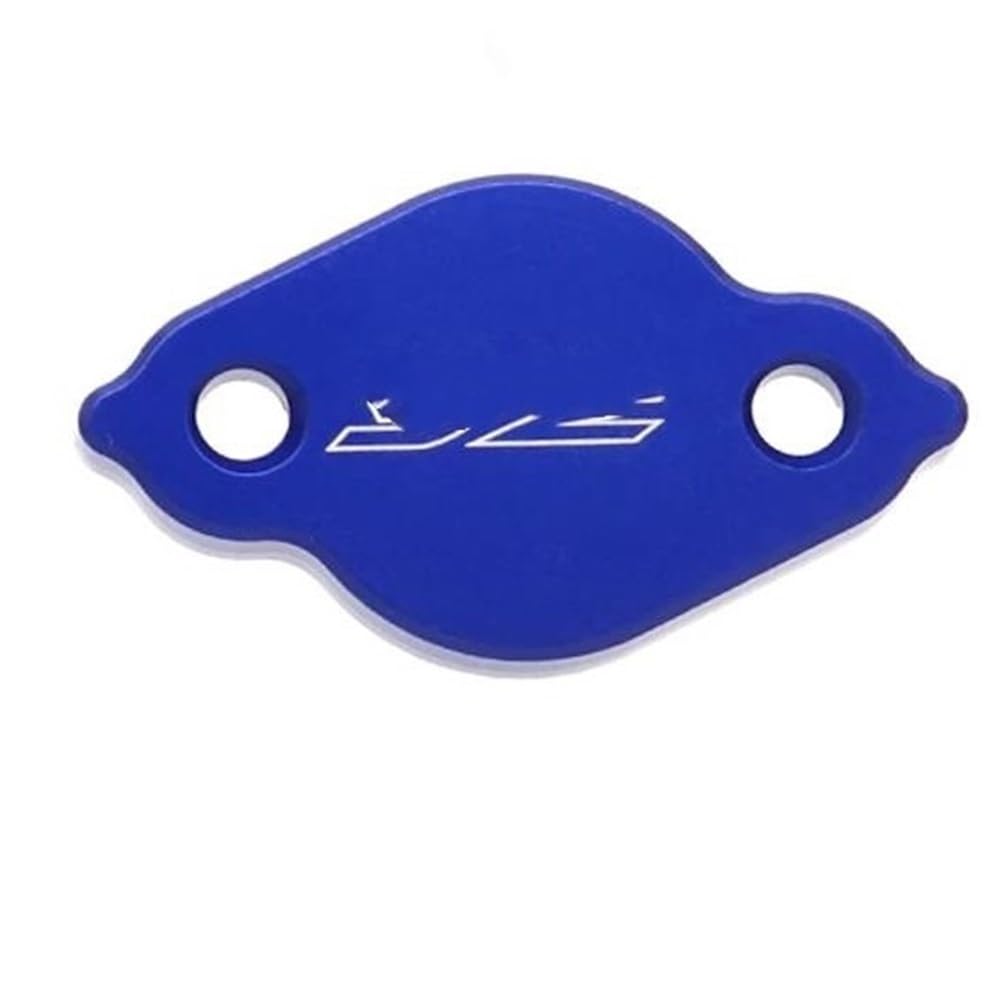 TEAKEA Deckel Bremsflüssigkeitsbehälter Motorrad Für YZ65 Für YZ85 Für YZ125 Für YZ250 Für YZ450 Vorne Hinten Brems Flüssigkeit Reservoir Abdeckung Brems Zylinder Kappe(Rear Blue) von TEAKEA