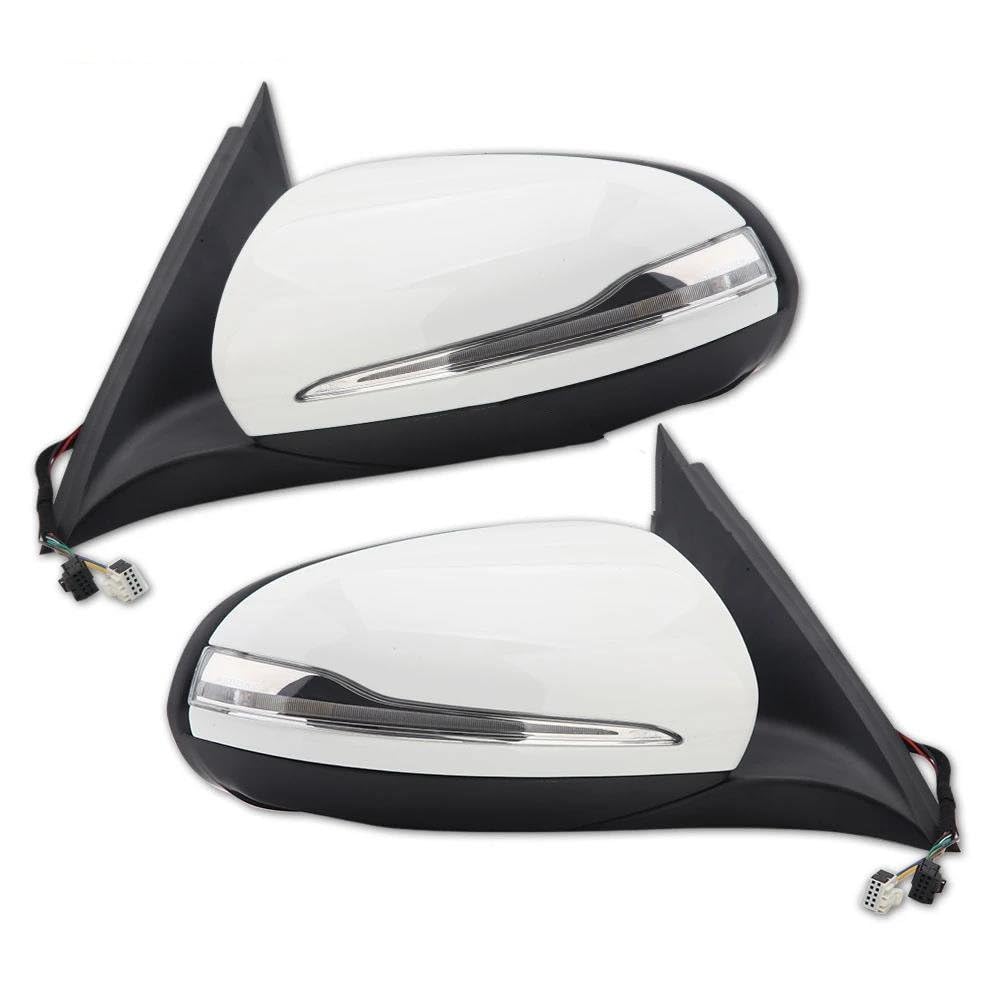 TEAKEA Komplette Außenspiegel Für GLC X253 GLC250 GLC300 Auto Rückspiegel Montage Tür Hinten Seite Flügel Blind Spot(1pair) von TEAKEA