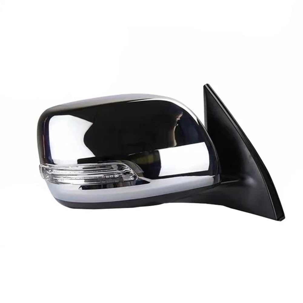 TEAKEA Komplette Außenspiegel Für Land Für Cruiser Für Prado Für 150 Serie 2009-2013 Auto Seite Rückspiegel Montage Auto Elektrische Klapp Blinker(Style 1,7 - Wire 1pc Right) von TEAKEA