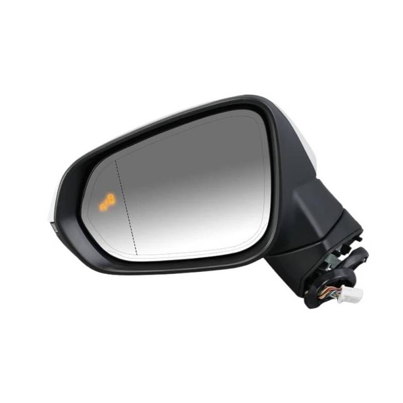 TEAKEA Komplette Außenspiegel Für RX450h RX350 2016-2022 Seite Rückspiegel Montage Blind Spot Anzeige Auto Dim Seite Spiegel Auto Zubehör(Left Mirror Assy) von TEAKEA