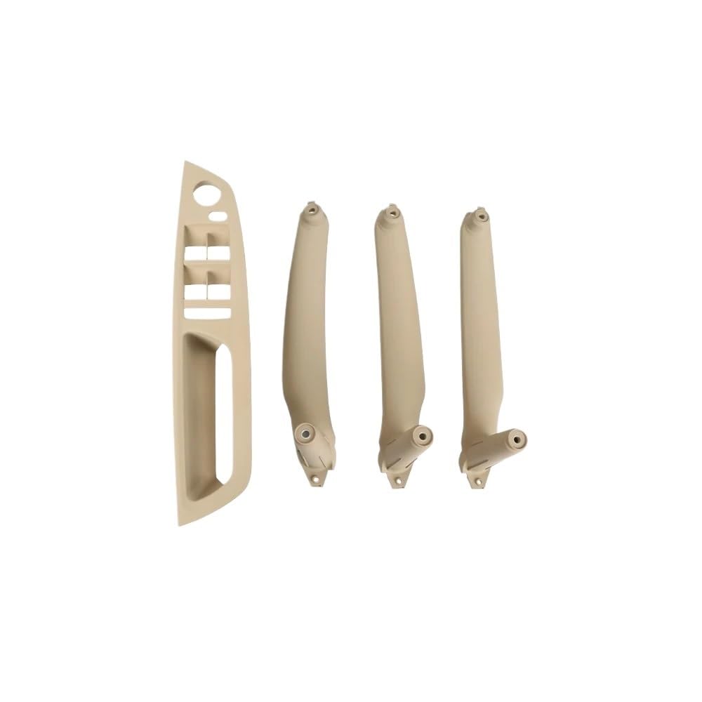 TEAKEA Links rechts innen Türgriffe Für E71 Für E72 Für X5 Für X6 2007-2013 LHD RHD Armlehne Auto Innentürgriff Innenverkleidung Pull Trim Abdeckung Ersatz(LHD Beige Model B) von TEAKEA