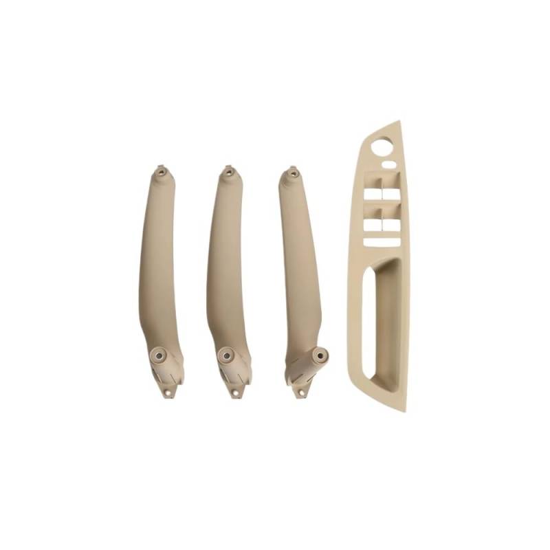 TEAKEA Links rechts innen Türgriffe Für E71 Für E72 Für X5 Für X6 2007-2013 LHD RHD Armlehne Auto Innentürgriff Innenverkleidung Pull Trim Abdeckung Ersatz(RHD Beige Model B) von TEAKEA