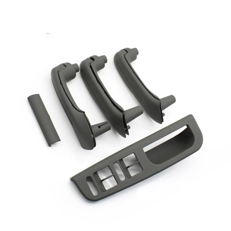 TEAKEA Links rechts innen Türgriffe Für Golf 4 Für MK4 1999-2004 LHD Auto Vorne Hinten Links Rechts Tür Pull Haltegriff Abdeckung Panel Trim(Gray 8PCS) von TEAKEA