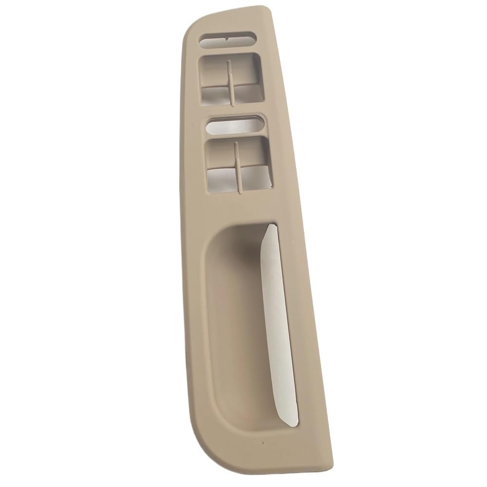 TEAKEA Links rechts innen Türgriffe Für Golf 4 Für MK4 Auto Auto Modifizierte Fensterheber-Taste Bedienfeld Türgriffabdeckungen LHD Zubehör(1 pcs beige) von TEAKEA