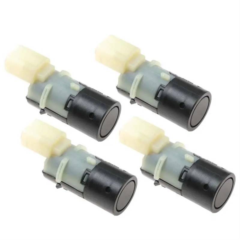 TEAKEA Park Assist Objektsensor Für 3 Serie Für E46 66206989067 Rückfahrsensor PDC Parksensor 6989067 Einparkhilfe Sensor(Black 4 pcs) von TEAKEA