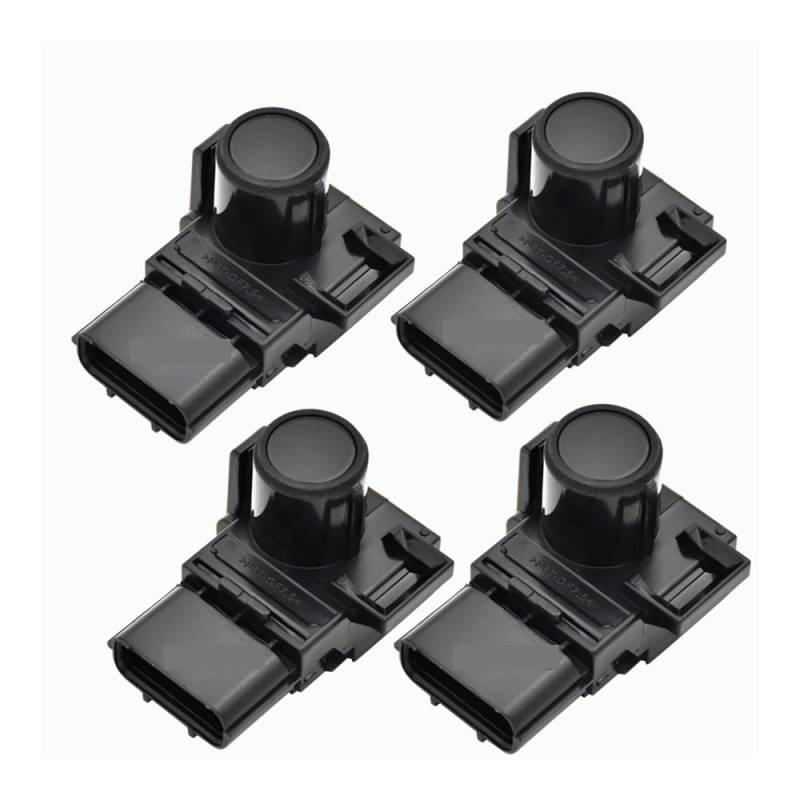 TEAKEA Park Assist Objektsensor Für Accord Für Insight 4PCS Auto PDC Einparkhilfe PDC Parkplatz Sensor 39680-TL0-G01 39680TL0G01(Black) von TEAKEA