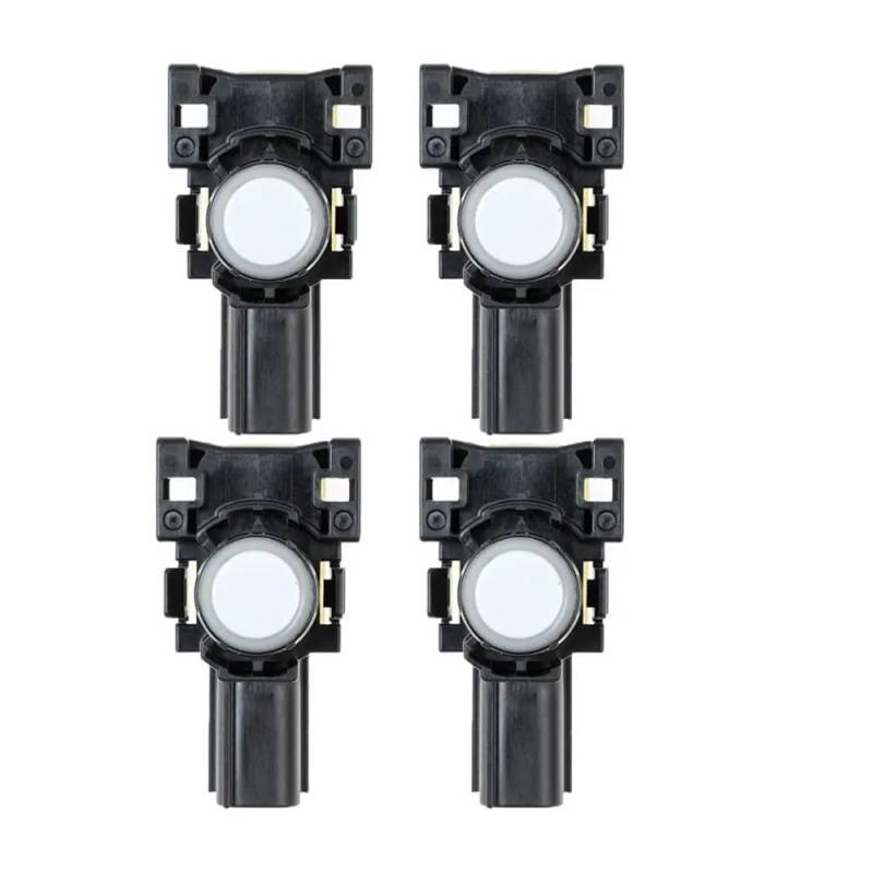 TEAKEA Park Assist Objektsensor Für CX-3 Für CX-9 GMC8-67UC1 Rückfahrassistent Sensor GMC867UC1 PDC Parksensor PDC Rückfahrassistent Sensor(White 4 PCS) von TEAKEA