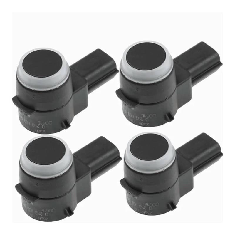 TEAKEA Park Assist Objektsensor Für Cadillac Für SRX Rückfahrassistent Sensor 25961318 0263003919 PDC Sensor Parkplatz Sensor(Black 4 pcs) von TEAKEA