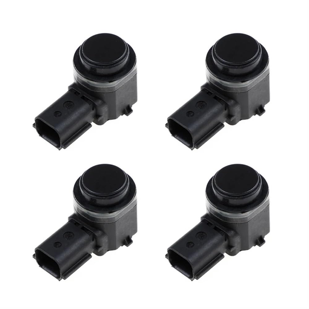 TEAKEA Park Assist Objektsensor Für Chrysler Parkplatz Sensor 5MK60TRMAB Rückfahr Unterstützen Sensor PDC Parkplatz Sensor(Black 4 PCS) von TEAKEA