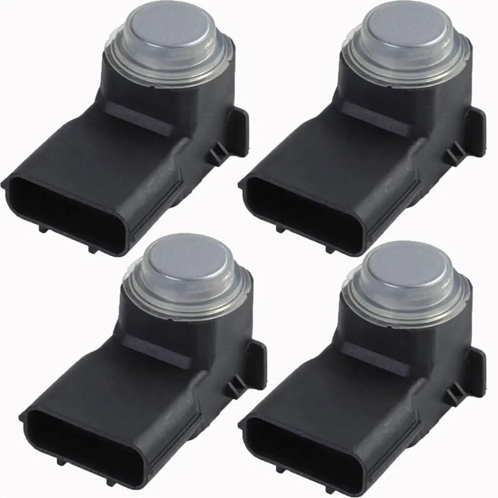 TEAKEA Park Assist Objektsensor Für Civic Für CRV Für HRV Für SRV Für Accord 39680-TEX-Y110-M1 39680TEXY110M1 PDC Parkplatz Sensor(Silver 4 PCS) von TEAKEA