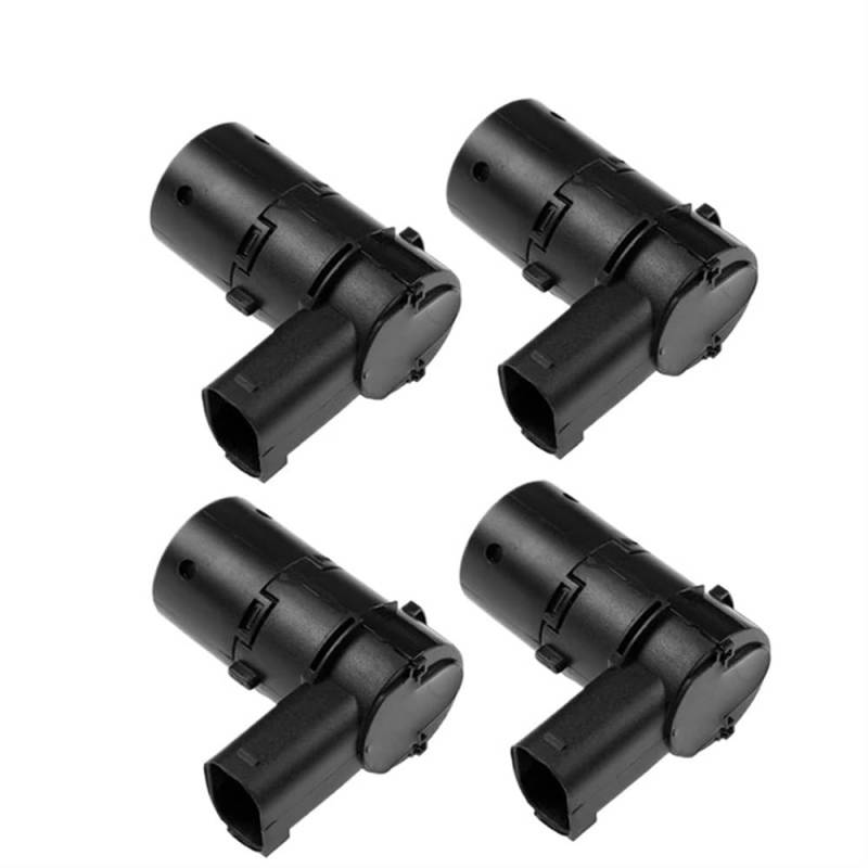 TEAKEA Park Assist Objektsensor Für Discovery 3 YDB500311LML Parktronic PDC Parkplatz Sensor Auto YDB500311 YDB500311PMA(Black 4 pcs) von TEAKEA