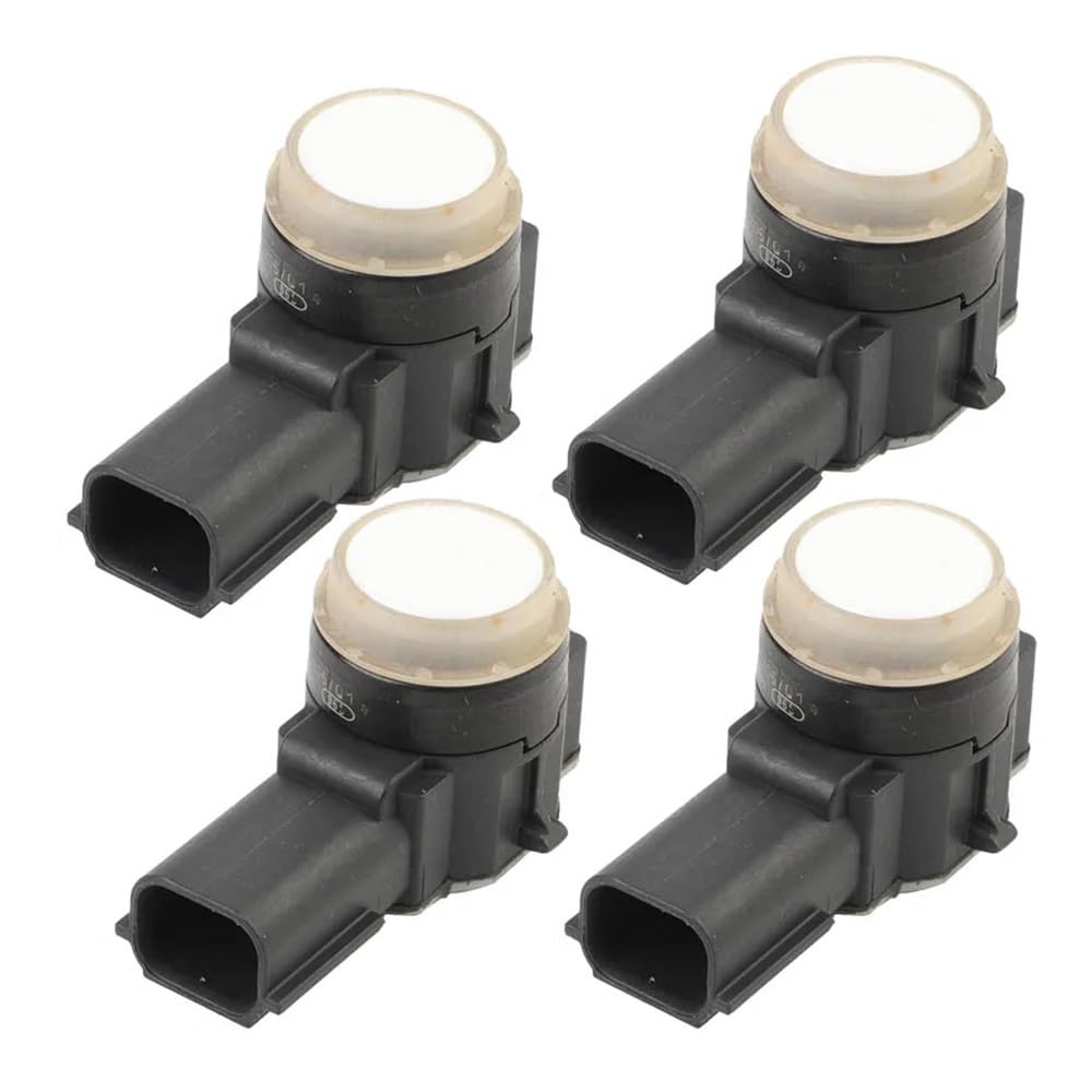 TEAKEA Park Assist Objektsensor Für Fiesta 2013-2017 CV1T-15K859-ABW CV1T15K859ABW Auto PDC Parkplatz Sensor Abstand Control Sensor(White 4 PCS) von TEAKEA