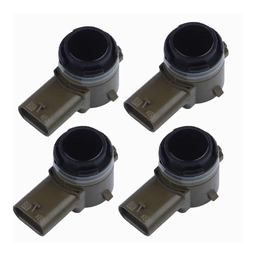 TEAKEA Park Assist Objektsensor Für Focus IV Für Escape Für Explorer Für Expedition JU5T-15K859-ACW JU5T15K859ACW PDC Parksensor(Black 4 PCS) von TEAKEA