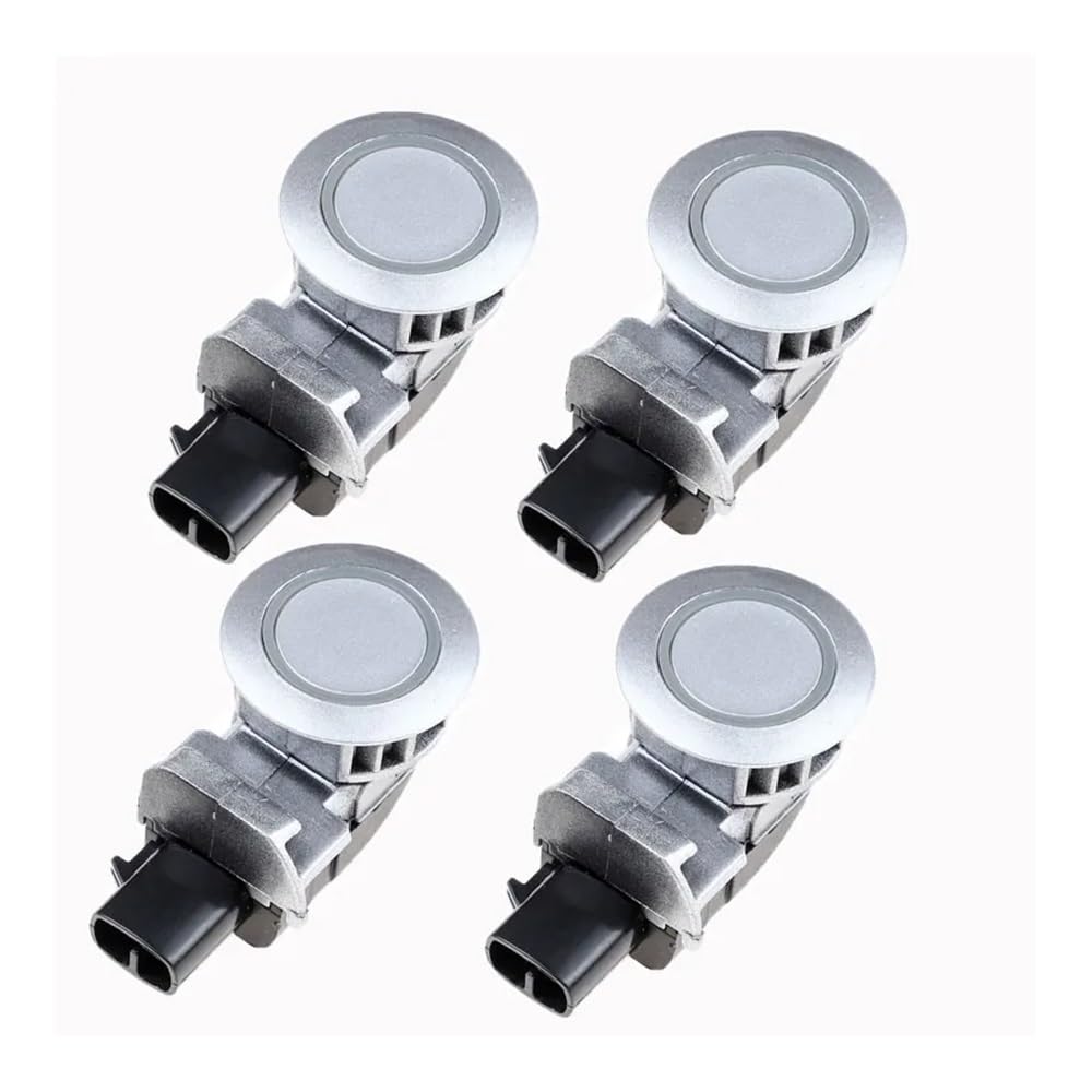 TEAKEA Park Assist Objektsensor Für LS430 4.3L 89341-50050 8934150050 PDC Parkplatz Sensor Einparkhilfe Rückfahr Assist Sensor(Silver 4 PCS) von TEAKEA