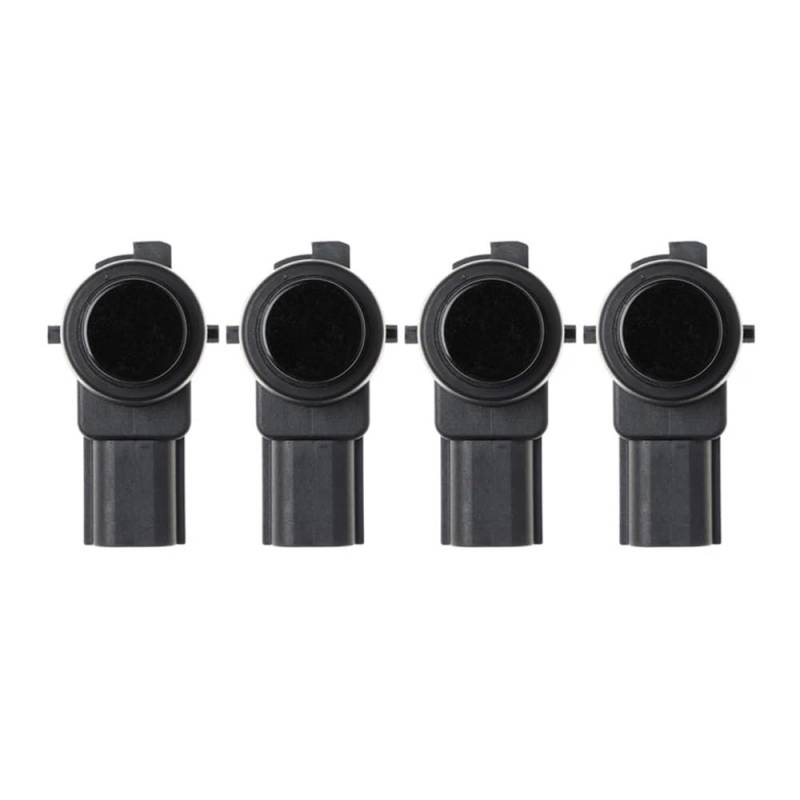 TEAKEA Park Assist Objektsensor Für Nitro 2010-2011 1EW63KGZAA PDC Einparkhilfe Rückfahrassistent Sensor PDC Rückfahrassistent Sensor(Black 4 PCS) von TEAKEA