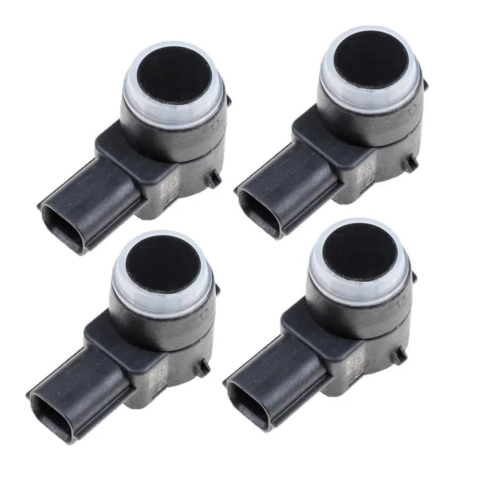 TEAKEA Park Assist Objektsensor Für Silverado Für Avalanche 25961404 0263003923 PDC Parkplatz Sensor Stoßstange Reverse Unterstützen(Black 4 pcs) von TEAKEA