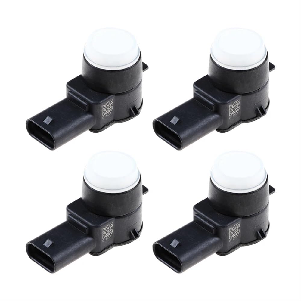 TEAKEA Park Assist Objektsensor Für W221 Für C216 Für ML Für C Für S 2125420018 0263003616 A2125420018 4 PCS PDC Parkplatz Sensor(White) von TEAKEA