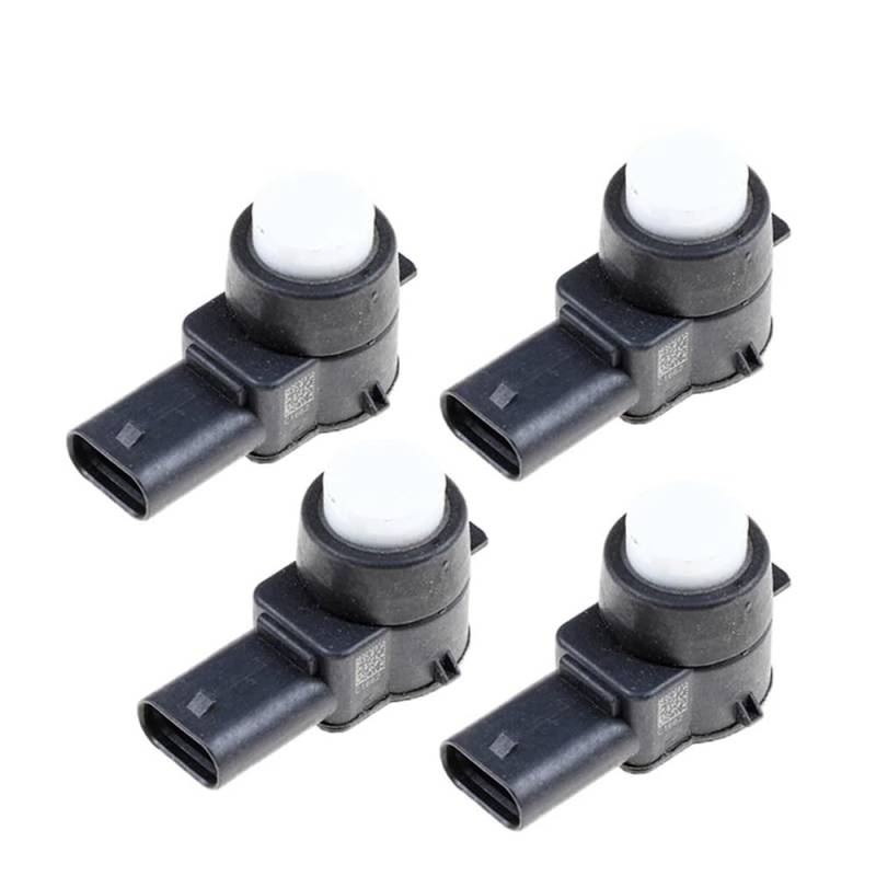 TEAKEA Park Assist Objektsensor Für W221 Für C216 PDC Parkplatz Sensor 2125420018 A2125420018 PDC Einparkhilfe Sensor Hilfe Sensor(White 4 pcs) von TEAKEA