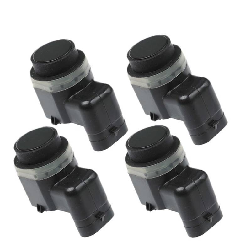 TEAKEA Park Assist Objektsensor Für X3 Für E83 Für X5 Für E70 Für X6 Für E71 PDC Parksensor 66209270501 PDC Parksensor(Black 4 pcs) von TEAKEA