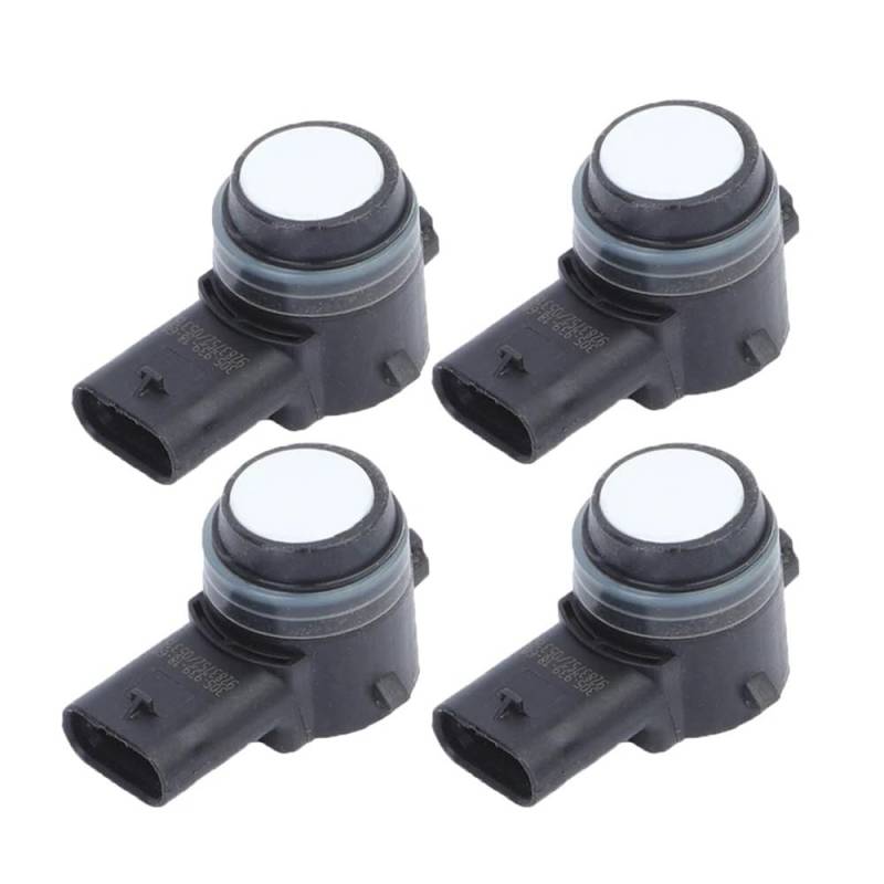 TEAKEA Park Assist Objektsensor Für X3 Für X4 Für X5 Für X6 Für F15 Für F16 2014-2018 PDC Parksensor 66209283200 PDC Parksensor(White 4 pcs) von TEAKEA