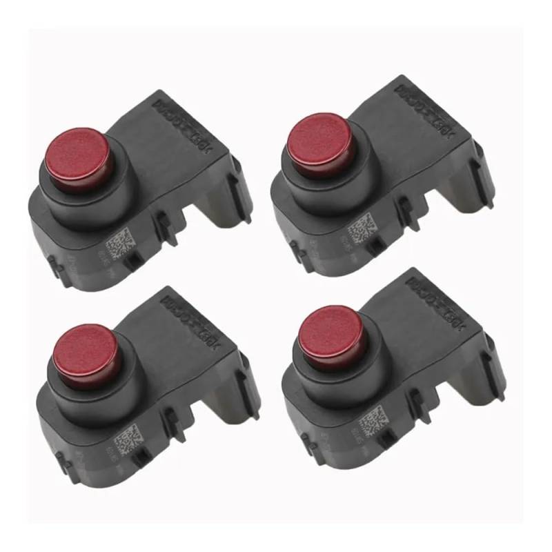 TEAKEA Park Assist Objektsensor PDC Rückfahrassistent Sensor PDC Einparkhilfe Auto Zubehör 96890-D9000 96890D9000 Für Kia(Red 4 PCS) von TEAKEA