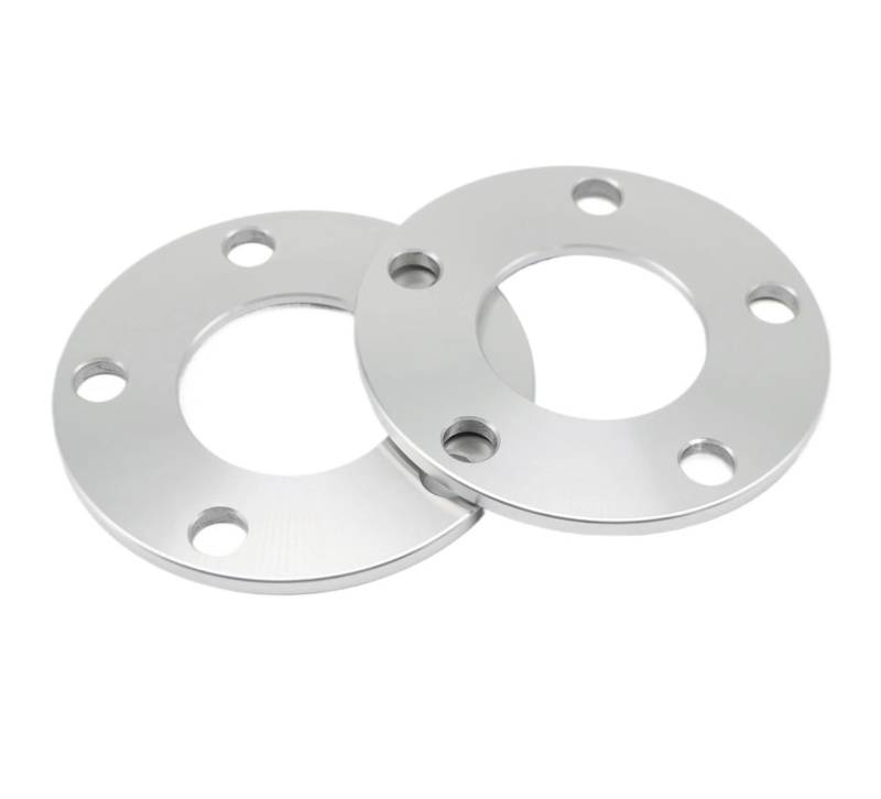 TEAKEA Spurverbreiterungen Spurplatten 2 Stück 7mm 8mm 9mm 10mm| 5x114,3 Spurverbreiterungen Aus Legiertem Aluminium | 70,5 Nabenbohrung Felgenzubehör(8mm) von TEAKEA