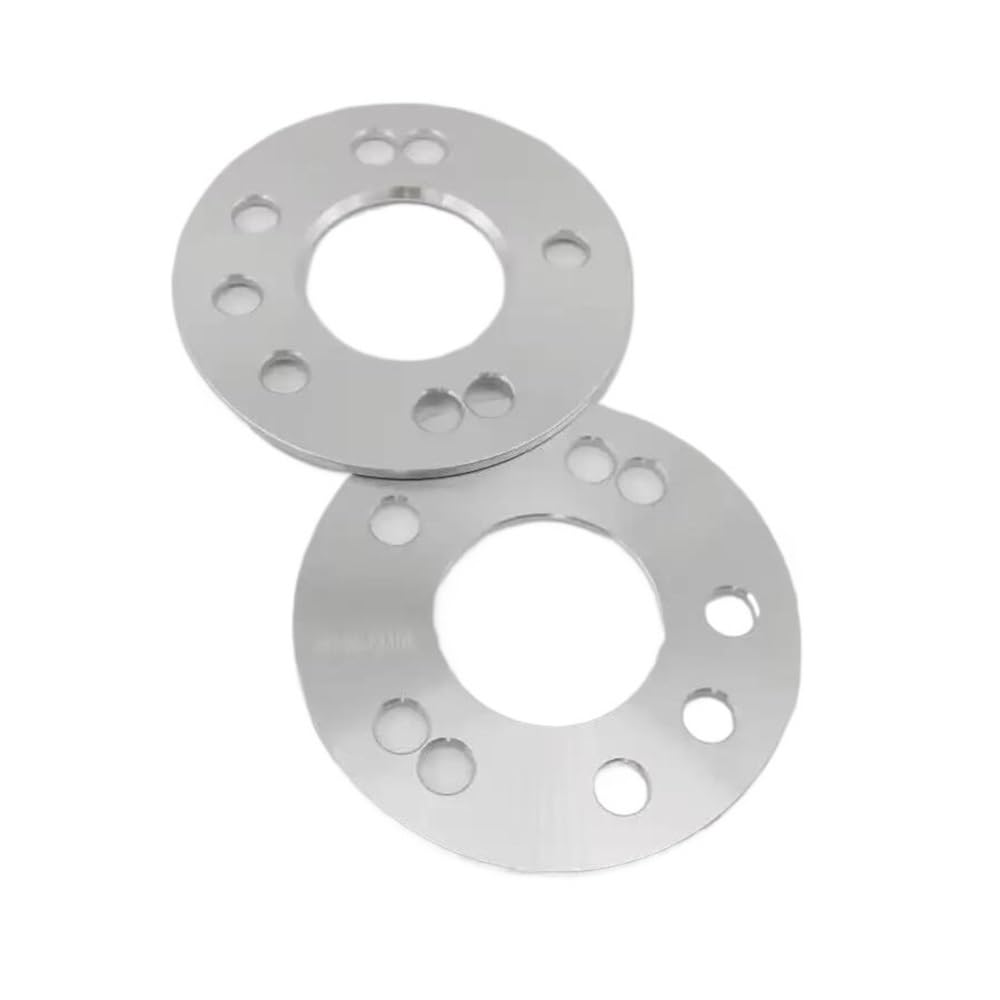 TEAKEA Spurverbreiterungen Spurplatten 2 Stück Spurverbreiterungen 4x108 Oder 5x108 CB 65,1 Dicke 3MM 5MM 6MM 7MM 8MM 9MMZubehör Für Autofelgen(3MM) von TEAKEA