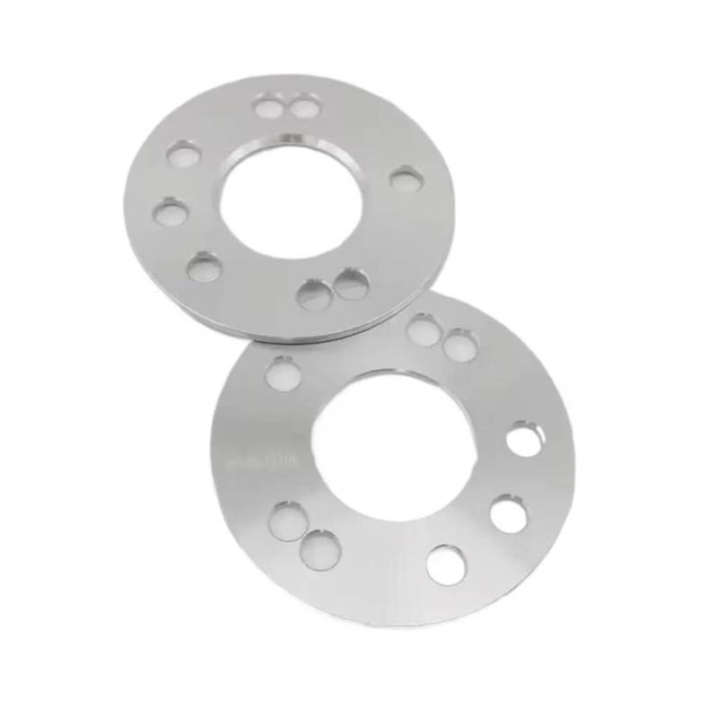 TEAKEA Spurverbreiterungen Spurplatten 2 Stück Spurverbreiterungen 4x108 Oder 5x108 CB 65,1 Dicke 3MM 5MM 6MM 7MM 8MM 9MMZubehör Für Autofelgen(8MM) von TEAKEA