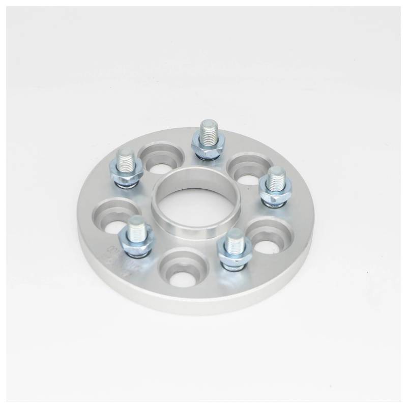 TEAKEA Spurverbreiterungen Spurplatten Für Accent 2 Stück Aluminium-Radadapter 4 X 114,3 Mm Mittelbohrung 67,1 Mm Gewinde 12 X 1,5 15 Mm/20 Mm/25 Mm/32 Mm Radadapter-Distanzstücke(20mm) von TEAKEA