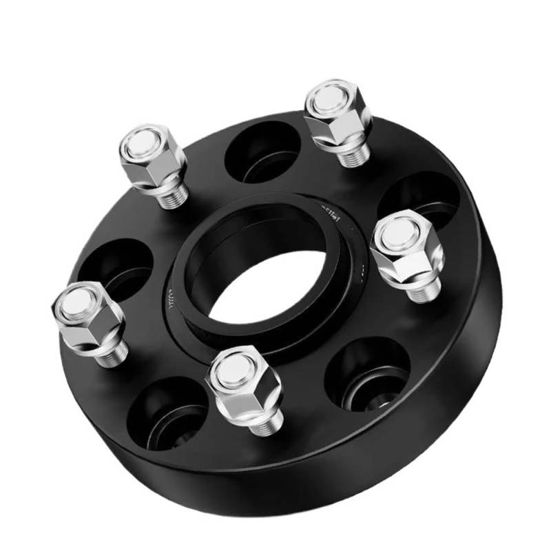 TEAKEA Spurverbreiterungen Spurplatten Für BRZ Für Lmpreza Für XV Für G4 Für Forester Für Outback 2 Stück 5x100 56,1mm Rad Spacer Adapter 5 Lug(2pcs Spacer 15mm-BK) von TEAKEA