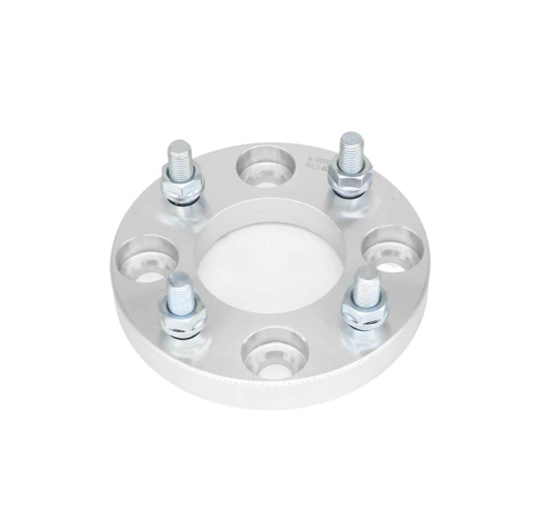 TEAKEA Spurverbreiterungen Spurplatten Für Civic Für Corolla 2 Stück 15 Mm/20 Mm/25 Mm Dicke Spurverbreiterungsadapter 4x100 Bis 4x114,3 Reifenzubehör(15MM) von TEAKEA