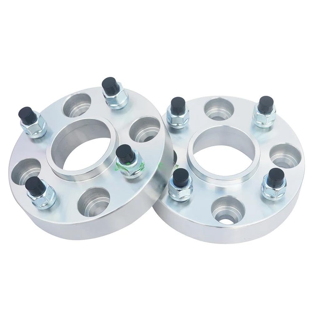 TEAKEA Spurverbreiterungen Spurplatten Für KIA 2 Stücke PCD 4x100 CB 54,1 12x1,5 Dicke 15 MM Geschmiedete Legierung Auto Rad Spacer Adapter(2pcs 15mm) von TEAKEA