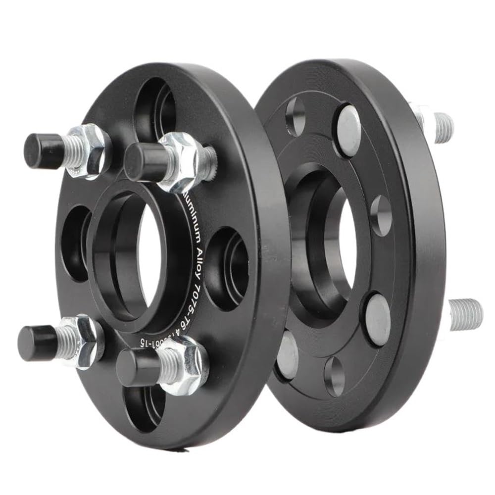 TEAKEA Spurverbreiterungen Spurplatten Für Suzuki Für Alto Für Swift Für Alivio Für Every 2 Stück 15 20 25 Mm 7075 Aluminium Geschmiedeter Spurverbreiterungsadapter PCD 4x100 CB 54,1 Mm(2PCS 25mm) von TEAKEA